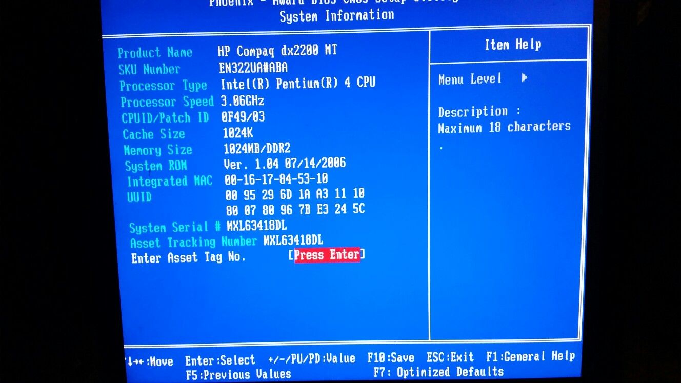 HP Compaq DX2200 MT Refurbished computer desk top set!