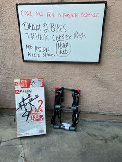 Allen Sports Deluxe 2-Bike Trunk Carrier Rack