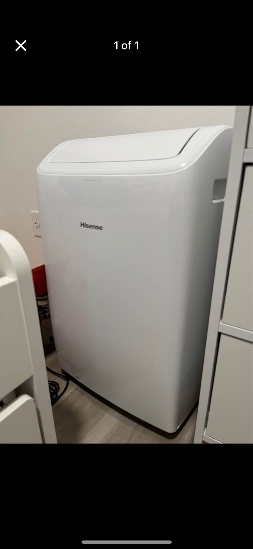 Hisense 8,000 BTU Dual Hose Portable Air Conditioner