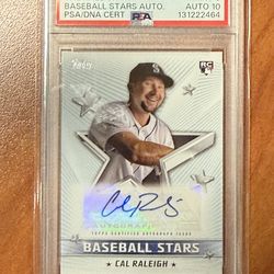 🔥 Cal Raleigh Rookie Auto PSA Slab – Mariners Star! 🔥