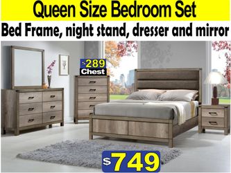 4Pc Bedroom Set