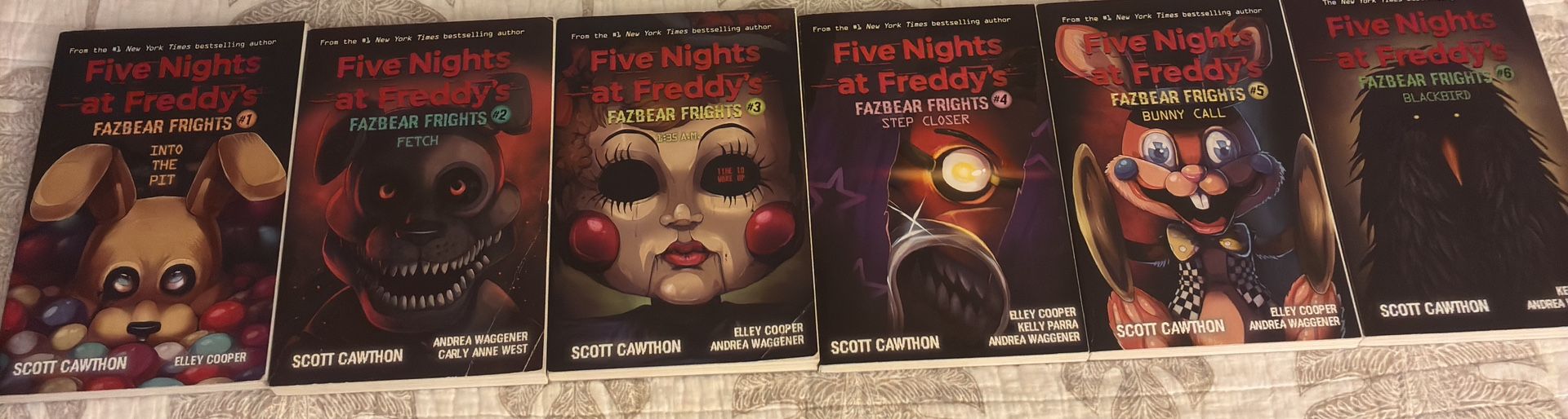 π₯π₯All 12 FNAF Fazbear Frights Books!π₯π₯
