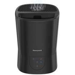 Honeywell Warm Mist Humidifier w/essential oil cup, Filter Free, HWM440, Black open box