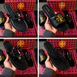 Brand New Tory Burch Miller & Eleanor Sandals 