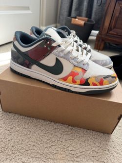Nike dunk Se multi Camo