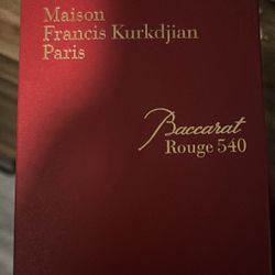 Baccarat Rouge 540