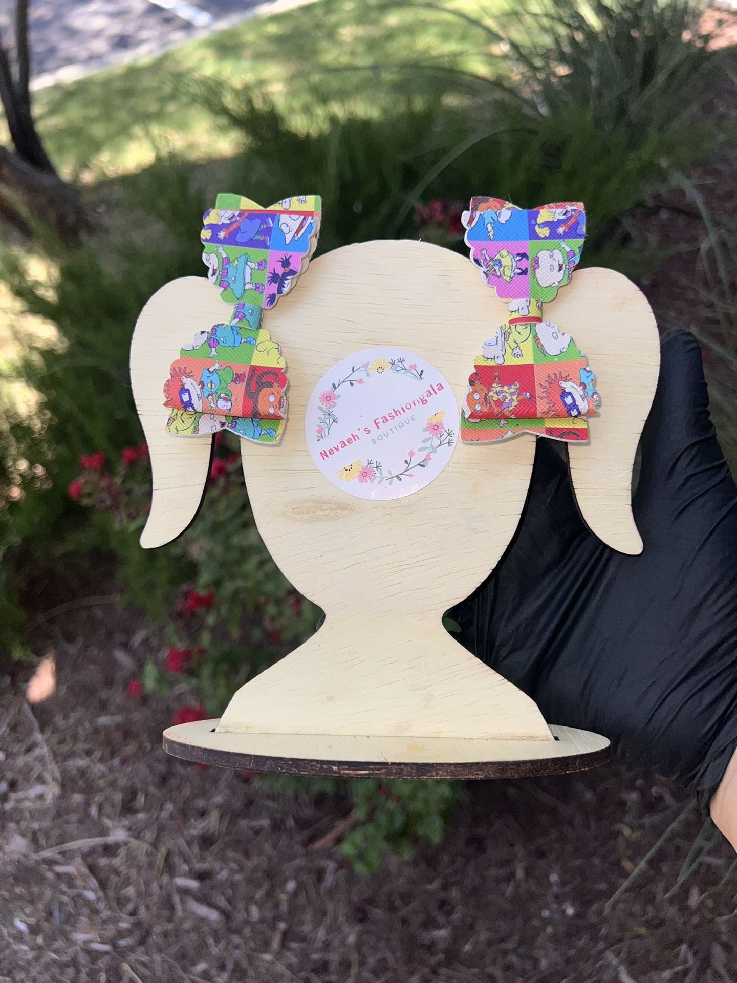 Rugrats Different Color Hair Bows