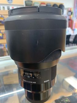 Sigma 85mm 1.4 Sony E