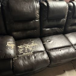 Leather Sofa