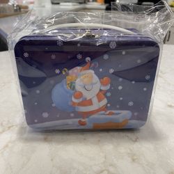 Mini Christmas Lunchbox Cookies Gift Children School - NWT