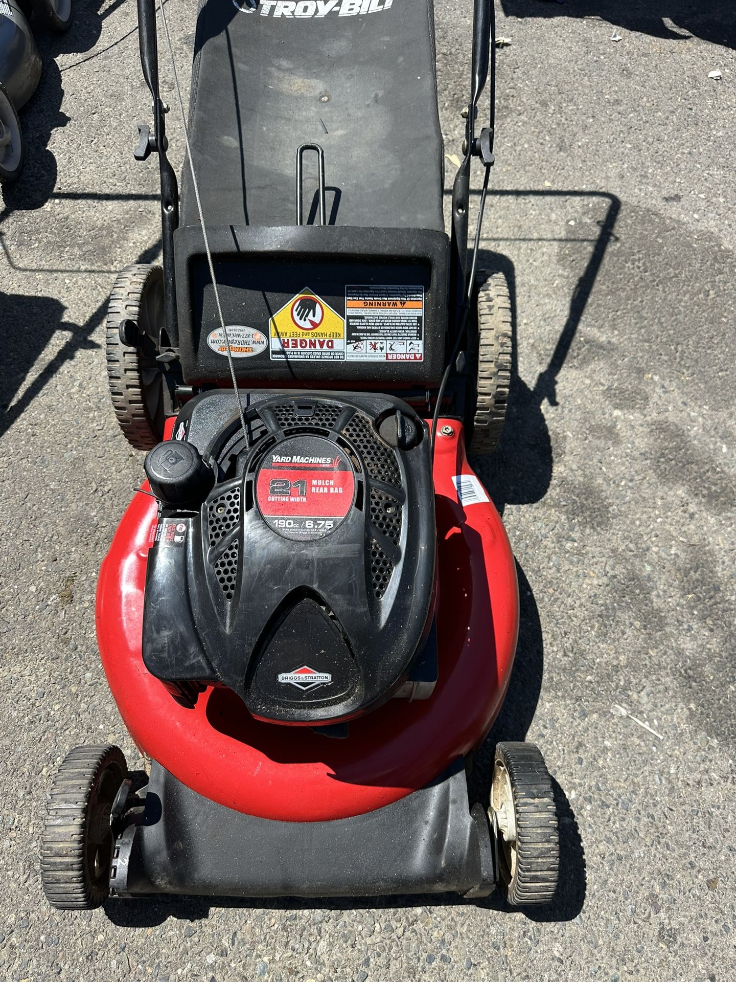 Push Mower 6.75 Hp