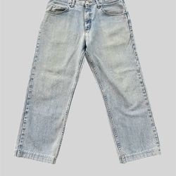 Wrangler vintage light washed wide leg jeans Size 34x32