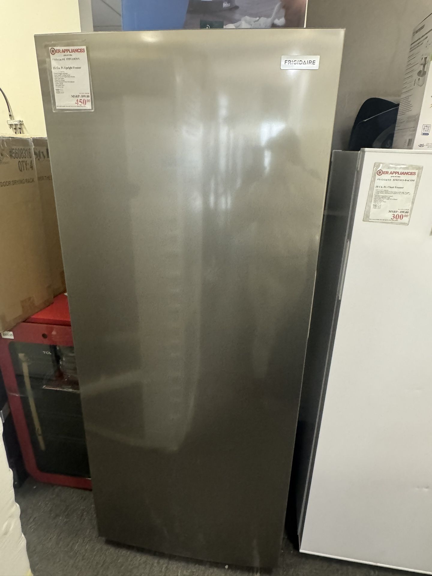 Frigidaire 13. Cu. Ft. Upright Freezer