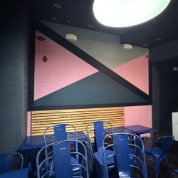 Commercial (cafe) tables and chairs