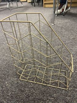 Wire Book Box Holder