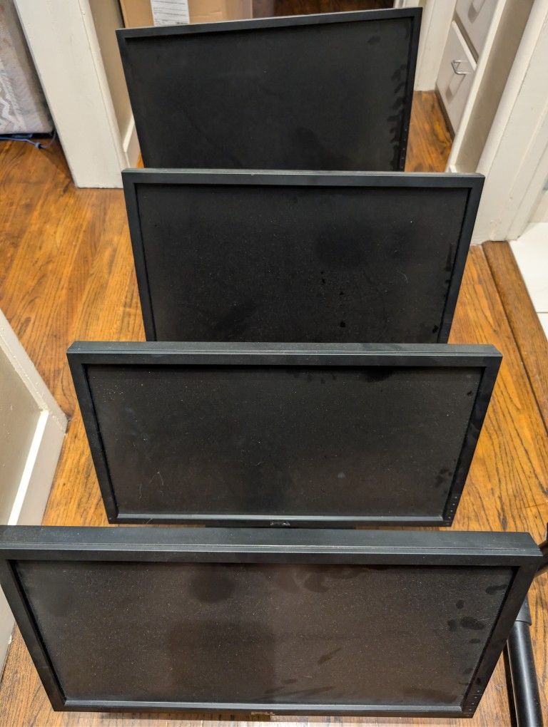 4 Monitors For Sale