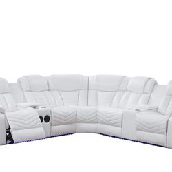 Brand New Reclining Sectional Sofa / Sofa Reclinable Seccional Nuevo … Delivery 📦 