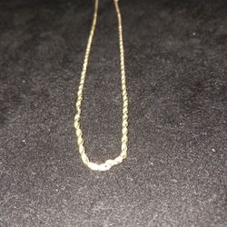 10k Gold Chain, 18 Inches Long , Firm Price NO Low V.