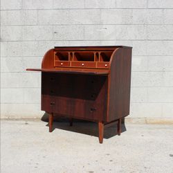 Vintage Danish Rosewood Secretary Desk