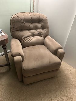 Comfortable Beige Armchair