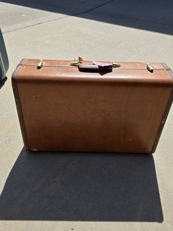 vintage  Samsonite  suitcase luggage