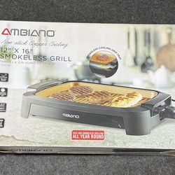 Electric indoor grill