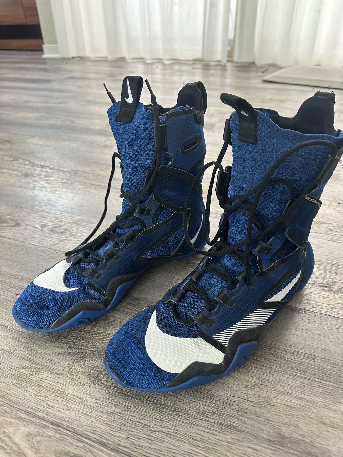Nike Hyper KO 2 Size 11 Boxing Shoes Blue