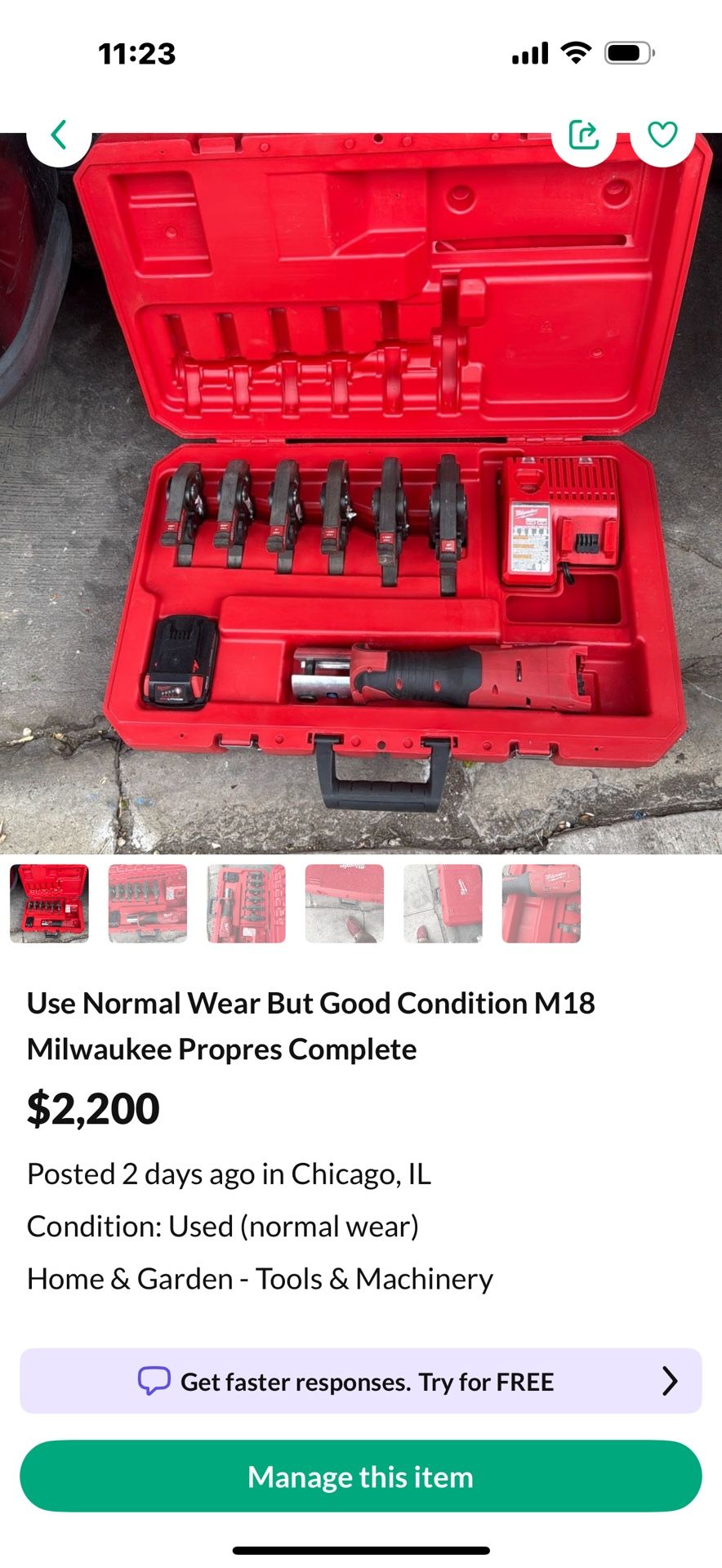 Use Normal Wear M18 Milwaukee Propres Good Working Conditions