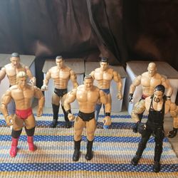 Vintage 2003 WWE Figure Lot