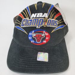 Vintage Starter 1998 Chicago Bulls Championship Hat NBA