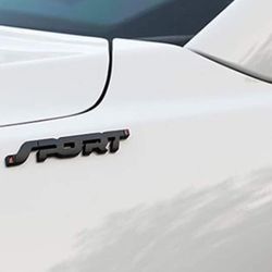 1 Sport badge emblem adhesive back 5.12" wide universal fit other colors available SHIPPING AVAILABLE
