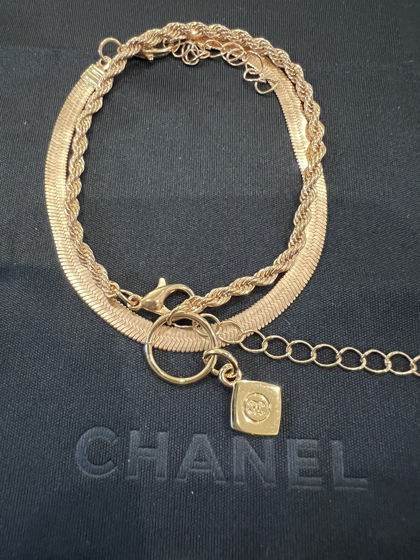 Chanel CC Charm Bracelet 
