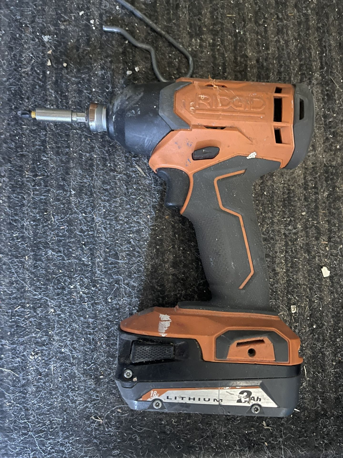 Ridgid Impact Drill With Battery