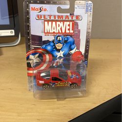 Maisto Ultimate Marvel: Captain America Car: Series #1, #9 of 25: Collectible