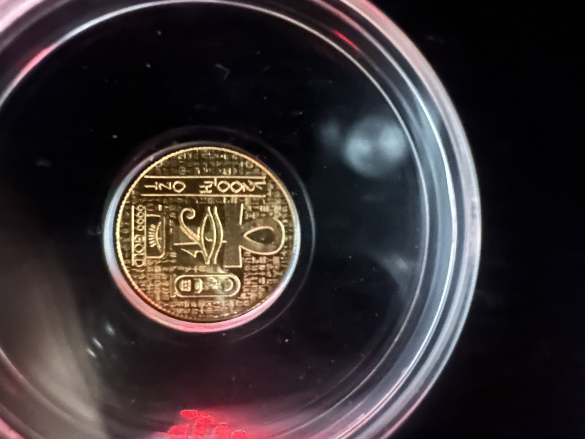 1/200 OZ 24k Gold Egyptian Coin
