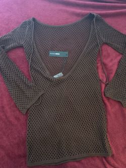 Brown cover up Size Medium