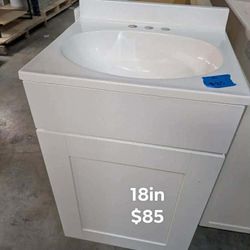 18in Bathroom Vanity With Top