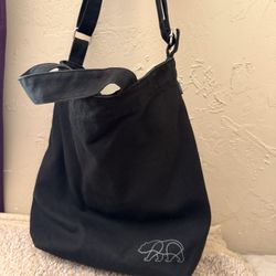 Baggu Black Canvas Tote – Excellent Condition