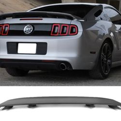 Fits 10-14 Ford Mustang LS Style Trunk Spoiler Matte Black - ABS