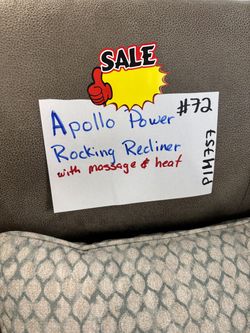 Rocking Recliner lazy boy with heat and massage Power