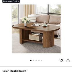 New Oval Coffee Table