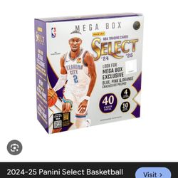 24-25 PANANI Select Basketball Mega Boxes 