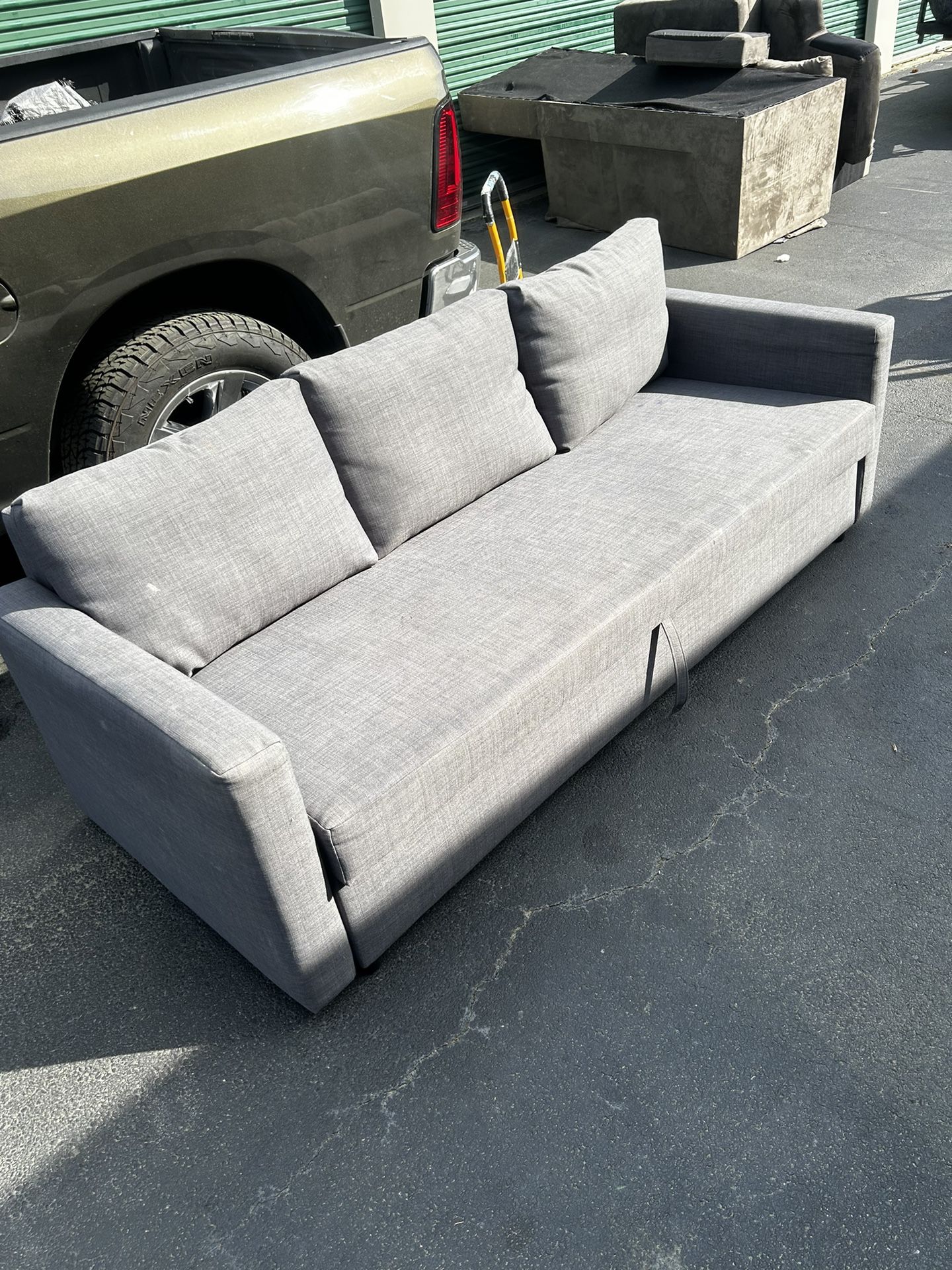 Futon Sofa/ Storage Underneath 