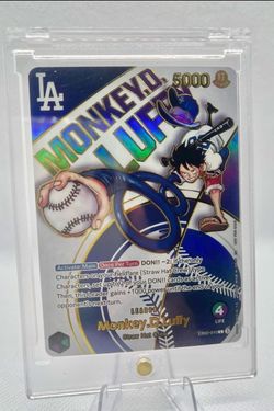 2025 dodgers one piece card