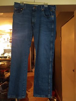 Wrangler Rooted Western Slim Straight Jeans