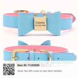 Animal Collar With Personal Message 