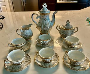 Bavarian gold tea set only $75 all
