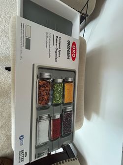 Brand New OXO spice drawer organizer