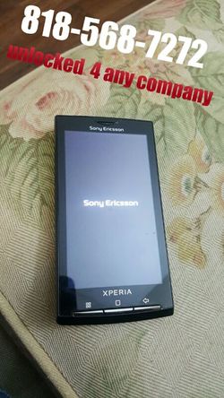 Sony Ericsson xperia unlocked phone x10a