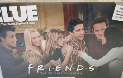 Friends Clue Boardgame 